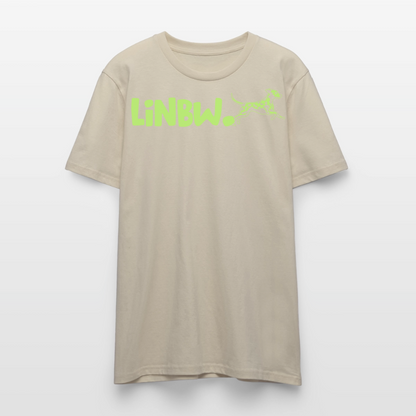 LiNBW. Unisex T-Shirt Premium Crew Green Edition Life is not just black and white - LiNBW.