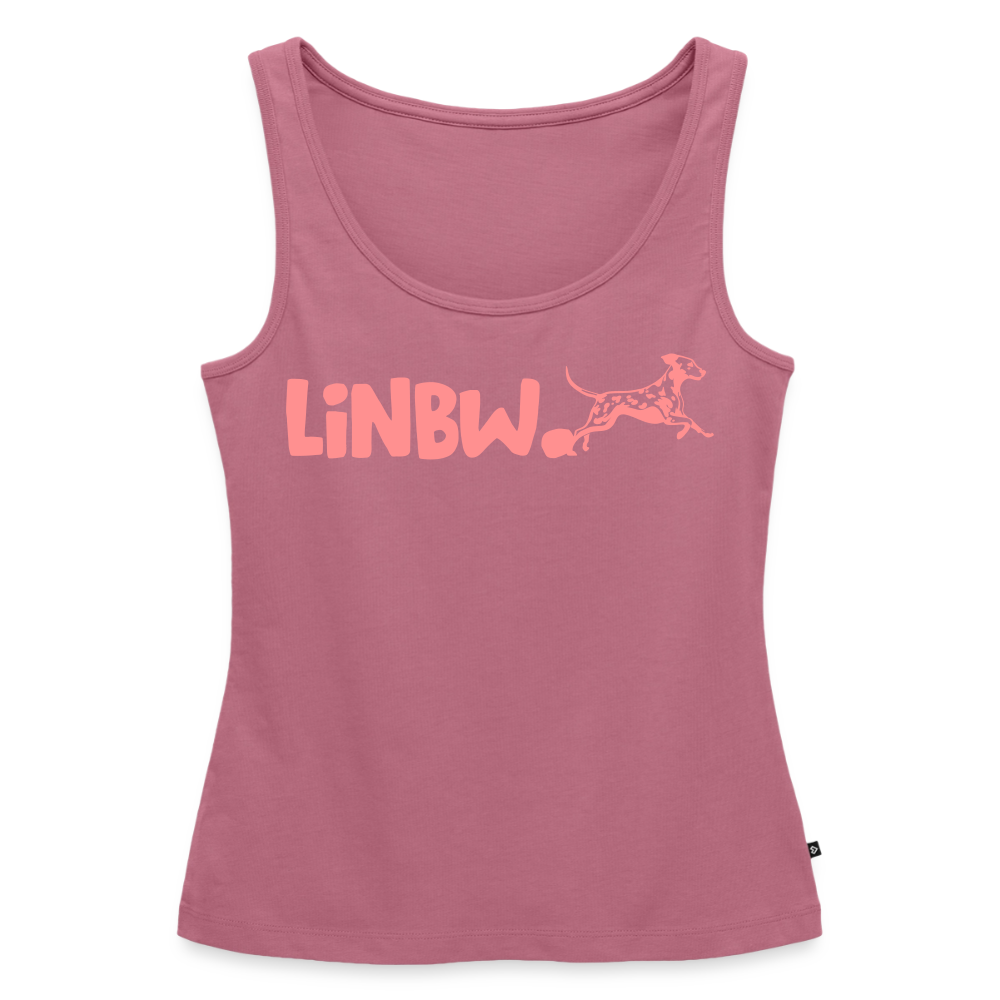 LiNBW. Tank Top Premium Pink Edition Life is not just black and white - Mauve