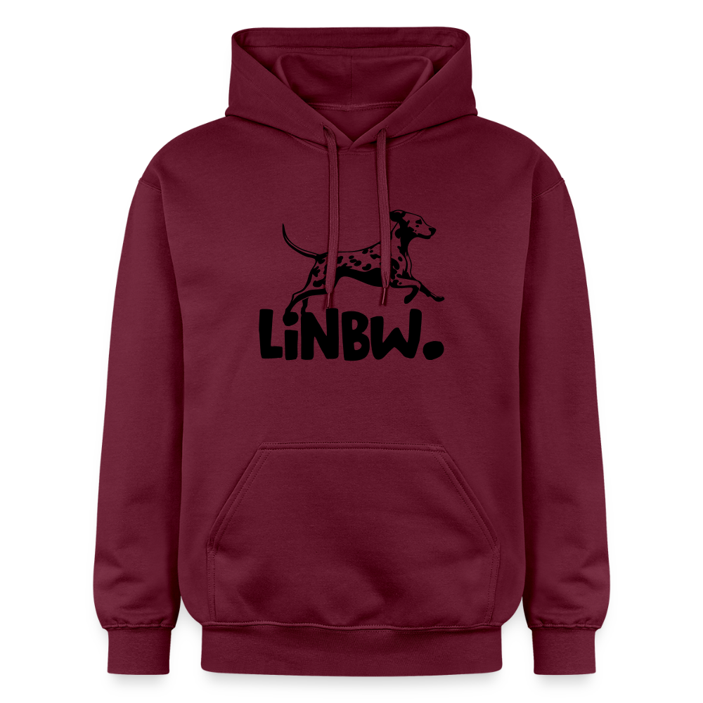 LiNBW. Hoodie Black Edition - Maroon