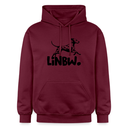 LiNBW. Hoodie Black Edition - Maroon