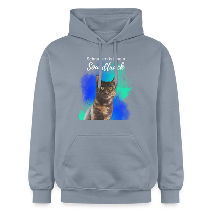 Nala's Hoodie Schnurren ist mein Soundtrack White Edition - Blau