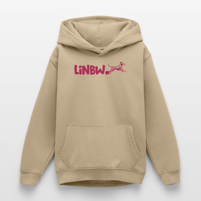 LiNBW. Crew Hoodie Life is not just black and white Edition Pink - LiNBW.