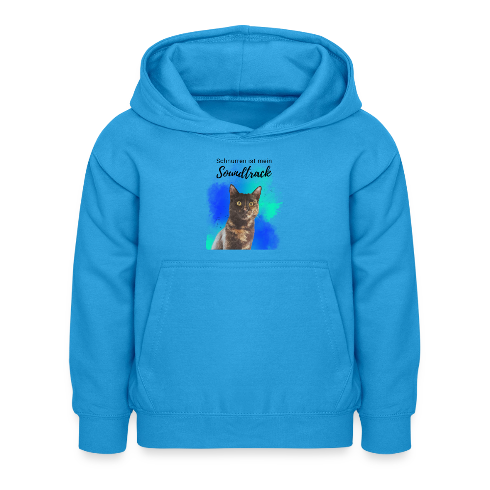 Nala's Hoodie Schnurren ist mein Soundtrack Black Edition - LiNBW.