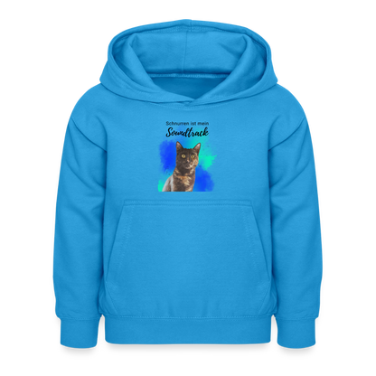 Nala's Hoodie Schnurren ist mein Soundtrack Black Edition - LiNBW.