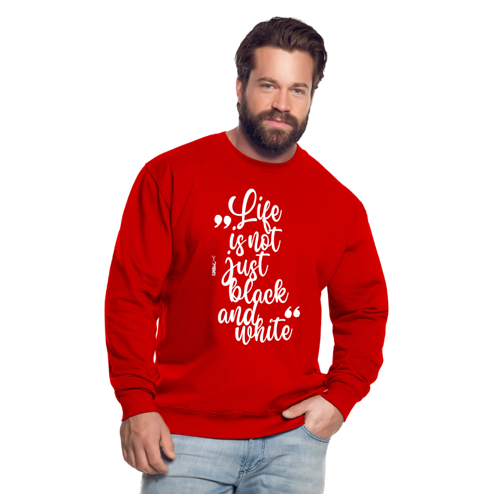 Life is not just black and white Classic Pullover White Edition - LiNBW.