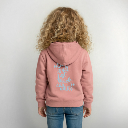 LiNBW. Crew Hoodie Life is not just black and white Edition Blue - LiNBW.