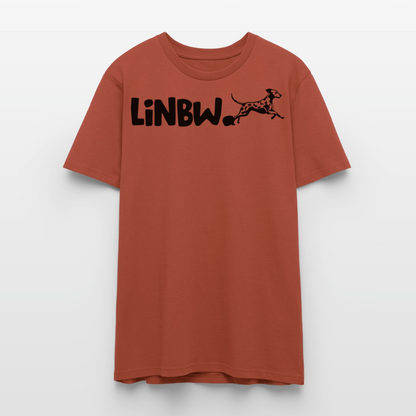 LiNBW. Unisex T-Shirt Premium Crew Black Edition Life is not just black and white - LiNBW.