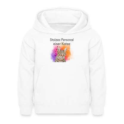 Pedro's Hoodie Stolzes Personal einer Katze Black Edition - LiNBW.