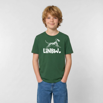 LiNBW. T-Shirt White Edition - Flaschengrün