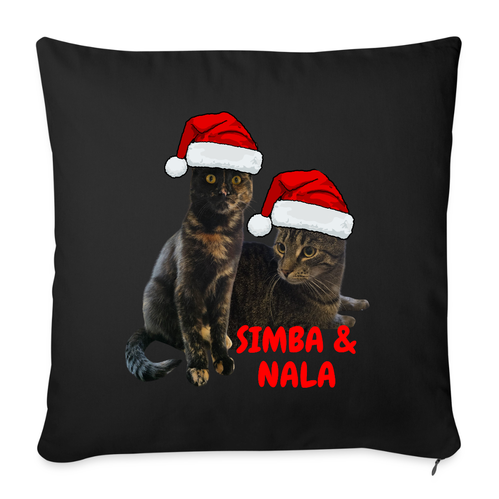 Simba´s und Nala´s Kissen Weihnachtsedition - Schwarz