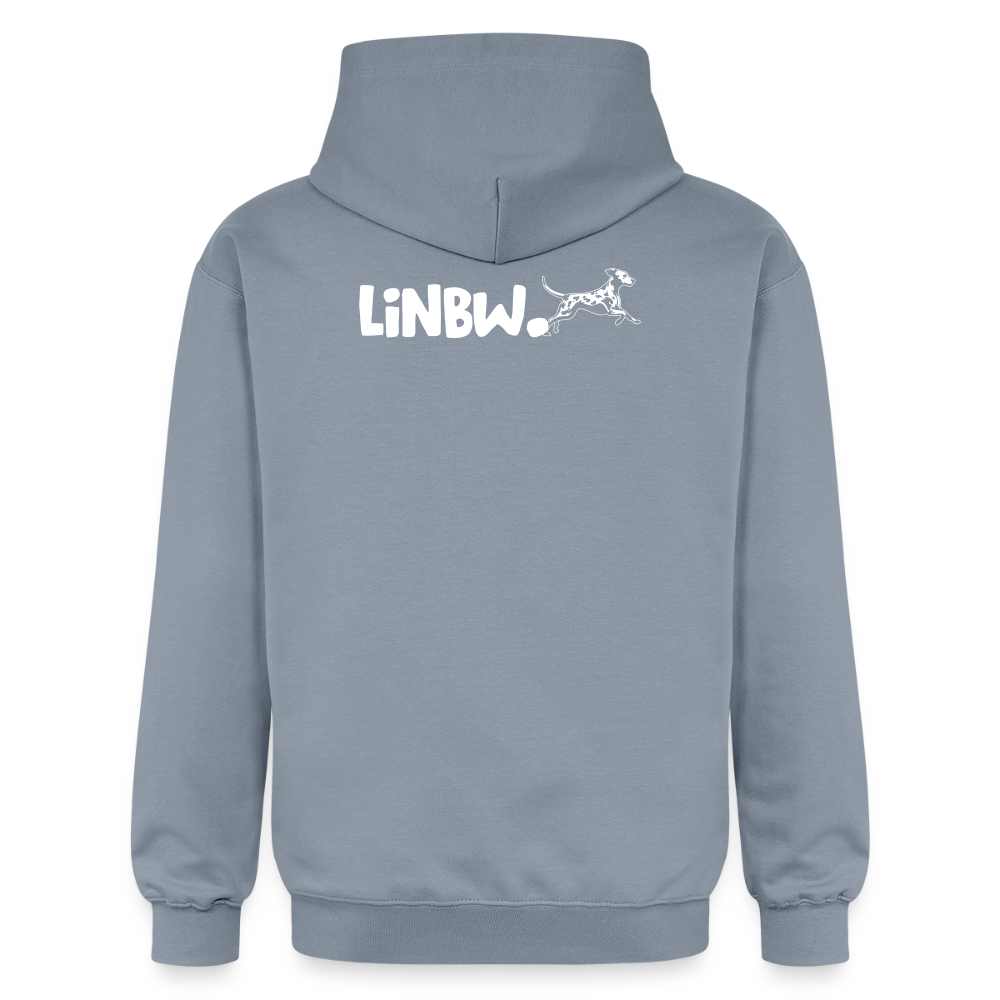 Life is not just black and white Hoodie White Edition - Blau