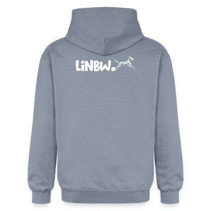 Life is not just black and white Hoodie White Edition - Blau