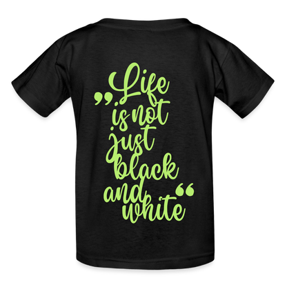 LiNBW. Crew T-Shirt Green Edition Life is not just black and white - LiNBW.
