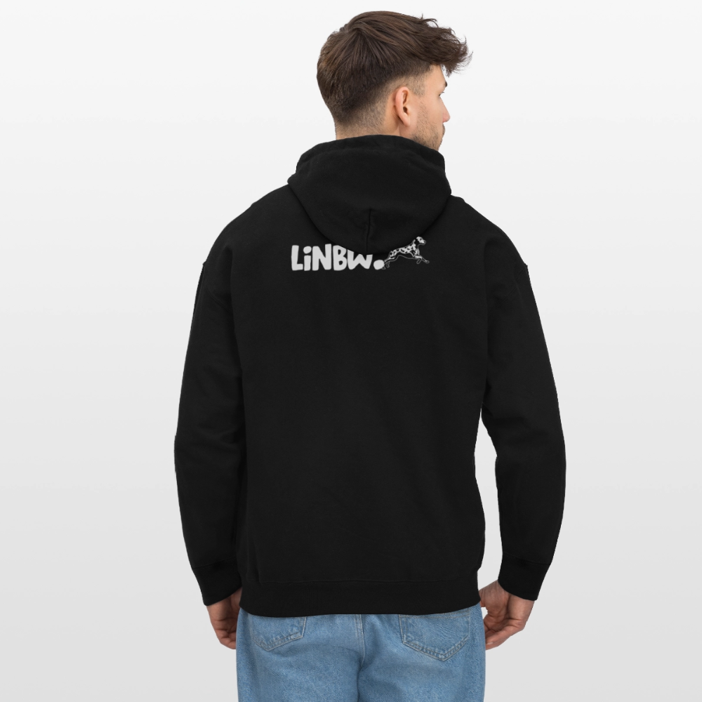 Life is not just black and white Hoodie White Edition - Schwarz
