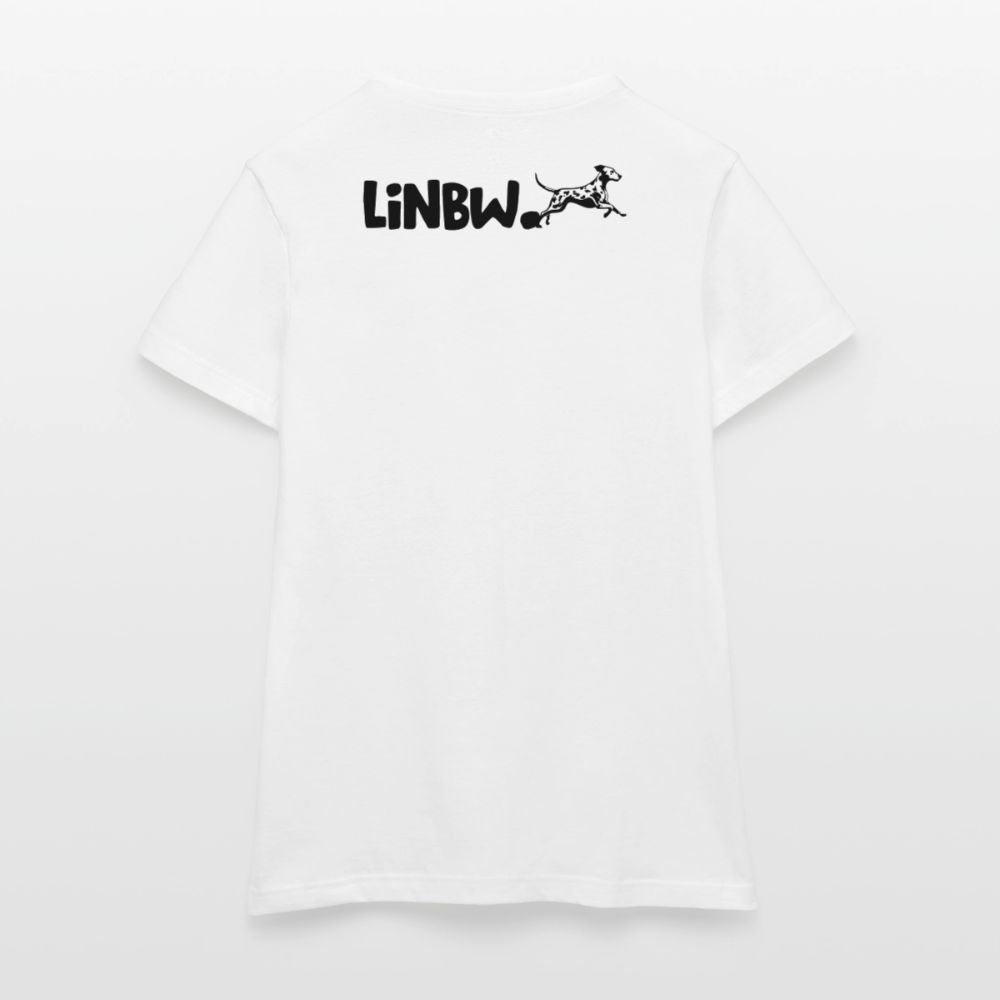 Life is not just black and white T-Shirt Black Edition - Weiß