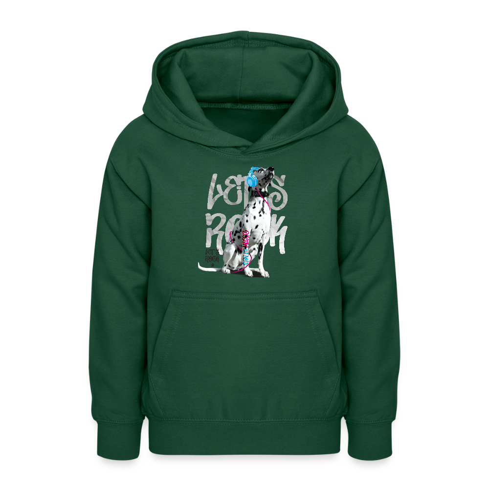 Teenager Hoodie - Flaschengrün