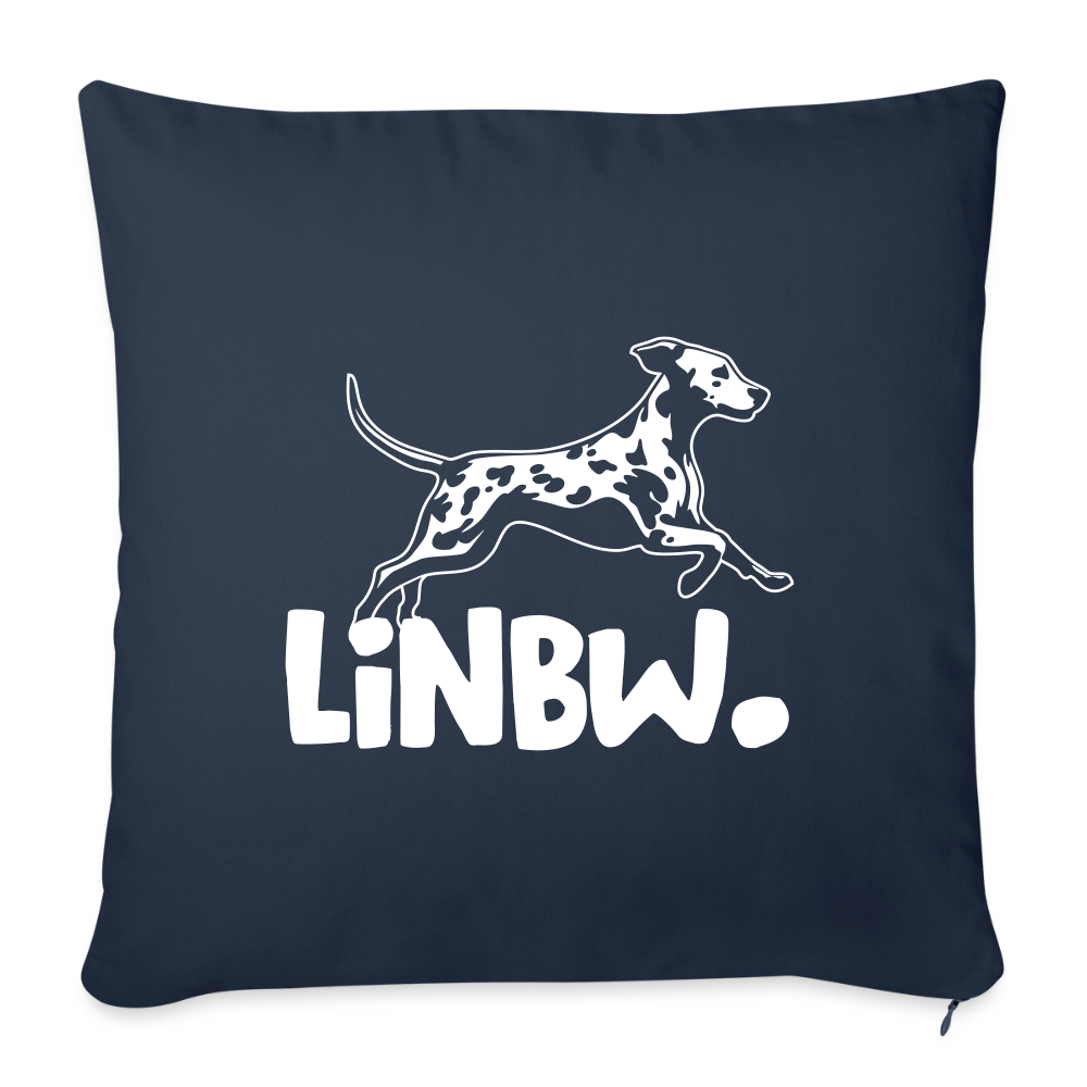 LiNBW. Kissen White Edition - Navy