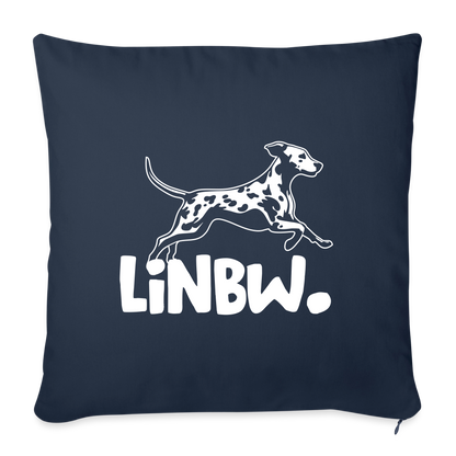 LiNBW. Kissen White Edition - Navy
