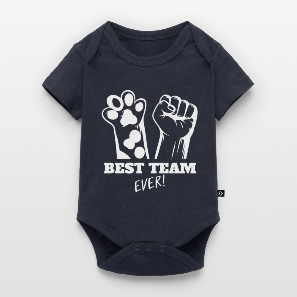 Best Team Ever Kurzarm-Body White Edition - LiNBW.