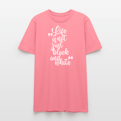 Life is not just black and white Unisex T-Shirt Premium White Edition - LiNBW.