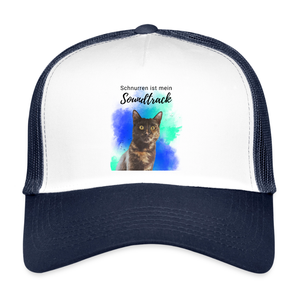Nala´s Trucker Cap Schnurren ist mein Soundtrack Black Edition - LiNBW.