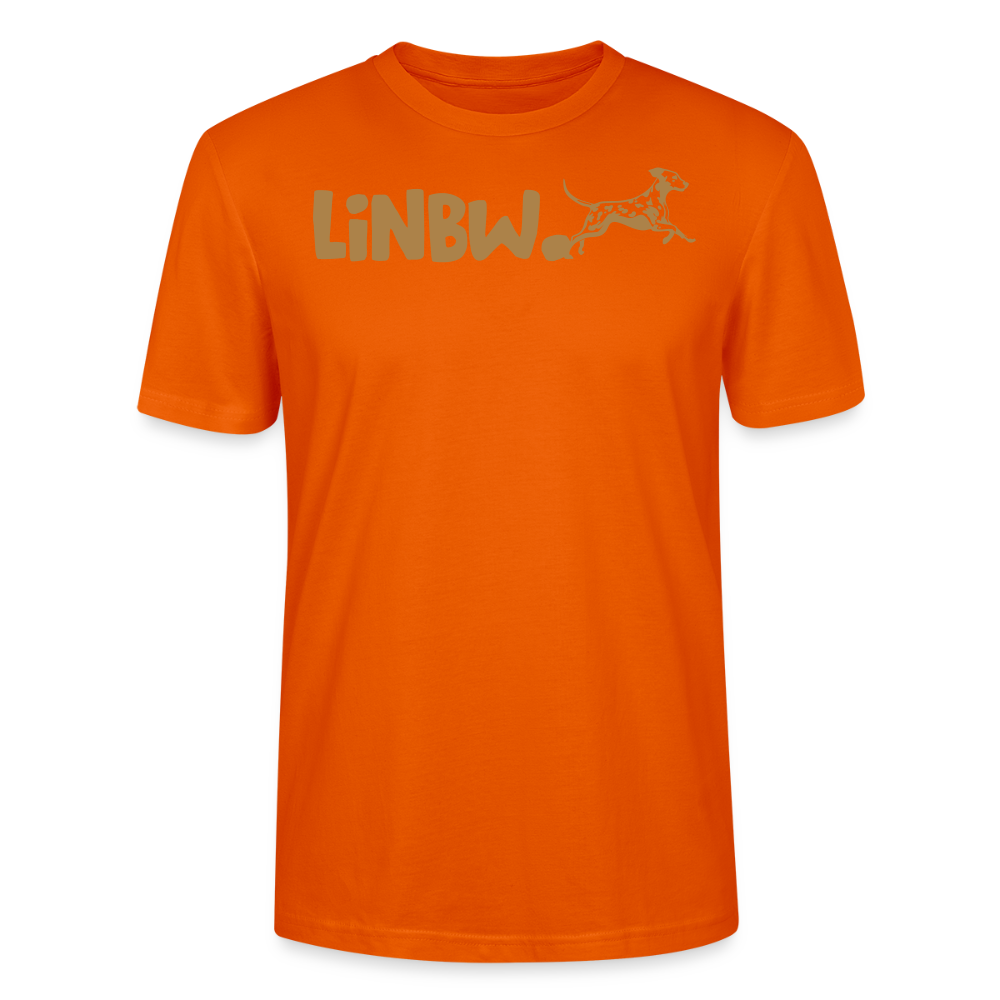 LiNBW. Unisex T-Shirt Premium Crew Brown Edition Life is not just black and white - Tieforange