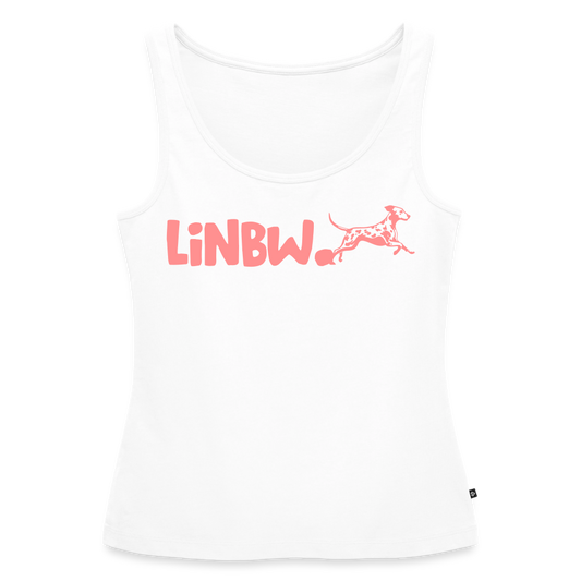 LiNBW. Tank Top Premium Pink Edition Life is not just black and white - Weiß