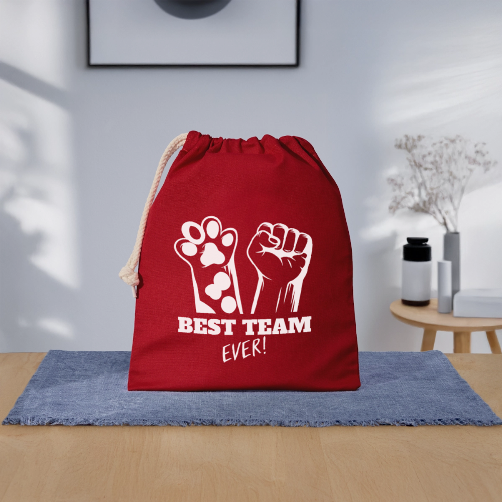 Best Team Ever Baumwollbeutel White Edition - LiNBW.