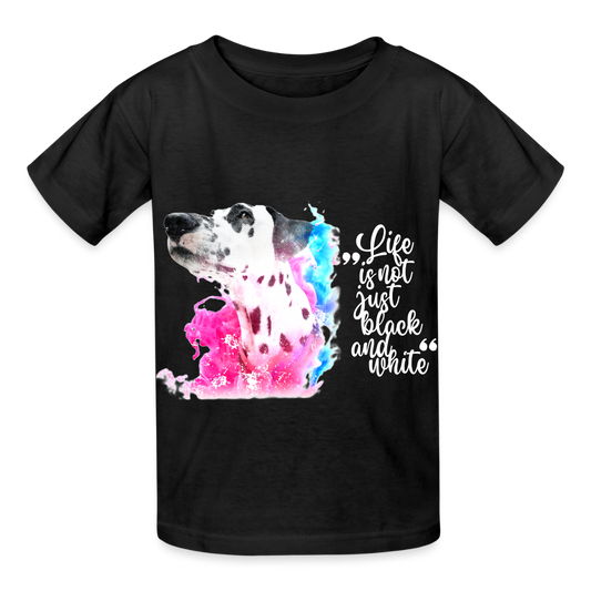 Boa's T-Shirt Splash White Edition Life is not just black and white - Schwarz
