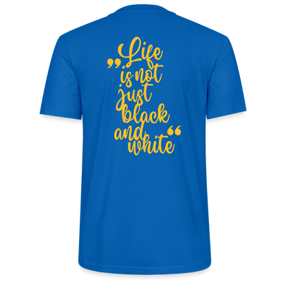 LiNBW. Unisex T-Shirt Premium Crew Yellow Edition Life is not just black and white - LiNBW.