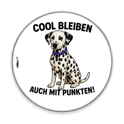 Davina's Magnet Cool bleiben auch mit Punkten - Weiß