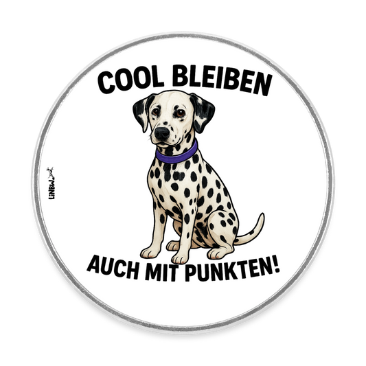 Davina's Magnet Cool bleiben auch mit Punkten - Weiß