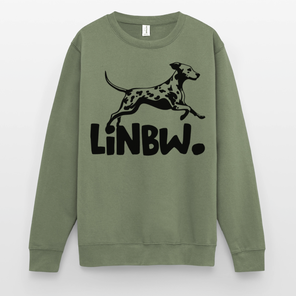 LiNBW. Classic Pullover Black Edition - Armeegrün