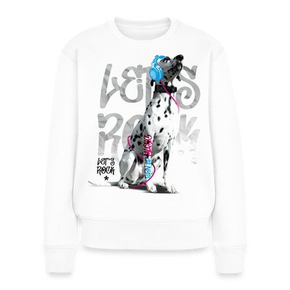 Boa's Pullover Let's Rock - Weiß