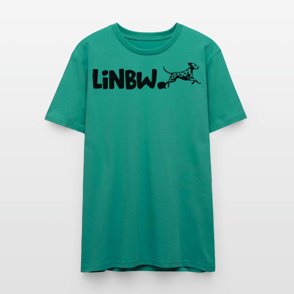 LiNBW. Unisex T-Shirt Premium Crew Black Edition Life is not just black and white - LiNBW.