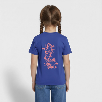 LiNBW. Crew T-Shirt Pink Edition Life is not just black and white - LiNBW.