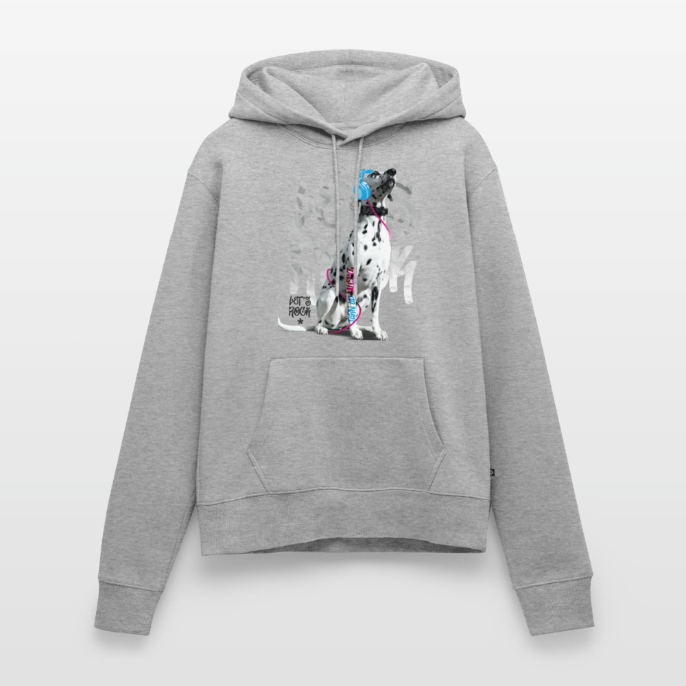 Boa's Hoodie Let's Rock - Grau meliert