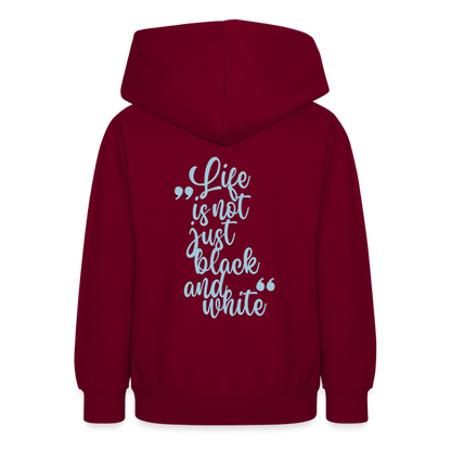 LiNBW. Crew Hoodie Life is not just black and white Edition Blue - LiNBW.
