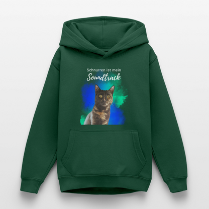 Teenager Hoodie - Flaschengrün