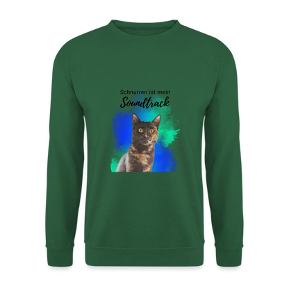 Nala's Classic Pullover Schnurren ist mein Soundtrack Black Edition - Grün