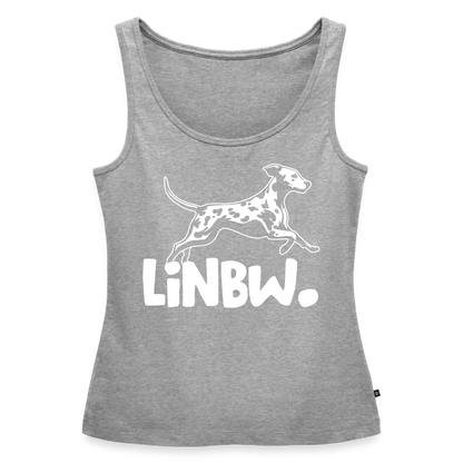 LiNBW. Tank Top Premium White Edition - Grau meliert