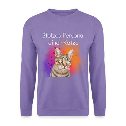 Pedro's Classic Pullover Stolzes Personal einer Katze White Edition - LiNBW.