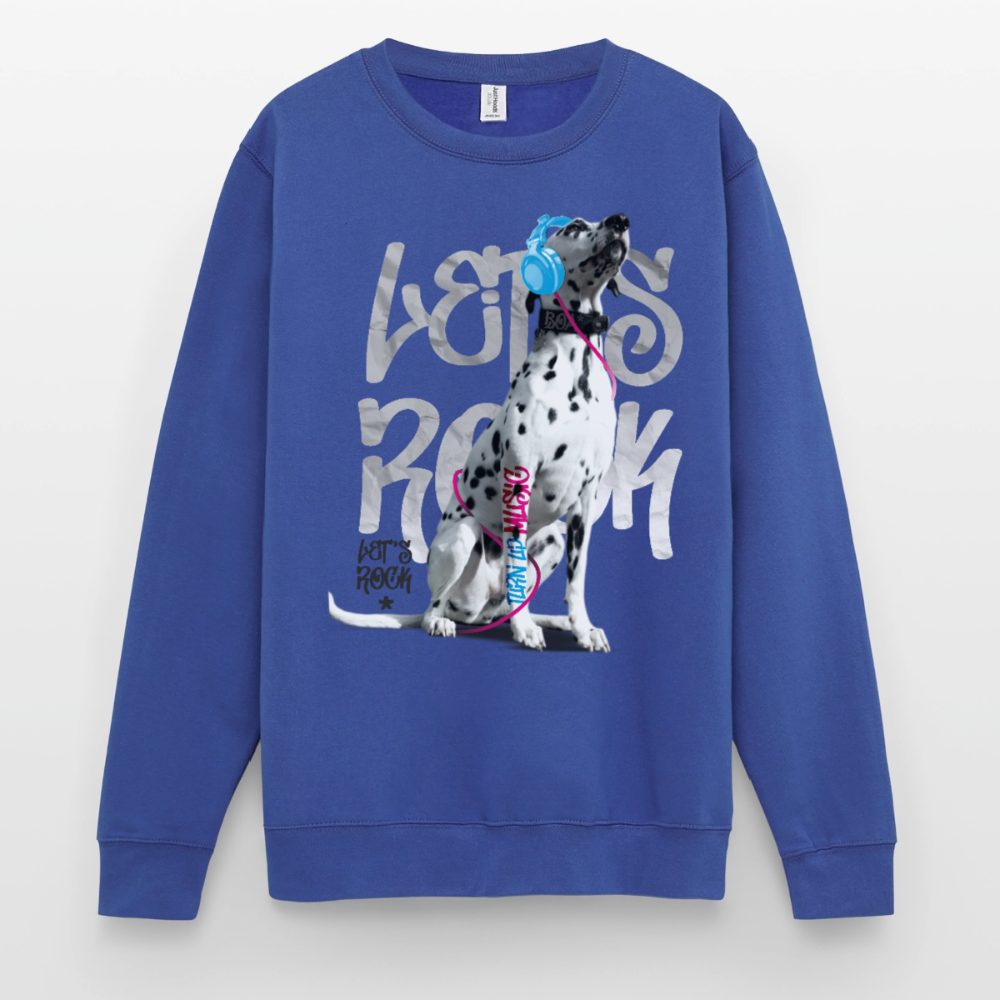 Boa's Classic Pullover Let's Rock - Royalblau