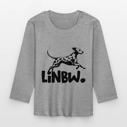 LiNBW. Langarmshirt Black Edition - Grau meliert