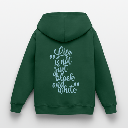 LiNBW. Crew Hoodie Life is not just black and white Edition Blue - LiNBW.