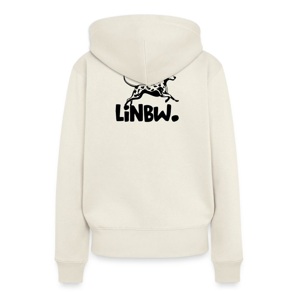 Boa's Hoodie Splash Life is not just black and white Edition Black - Naturweiß