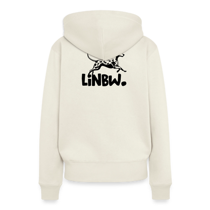 Boa's Hoodie Splash Life is not just black and white Edition Black - Naturweiß