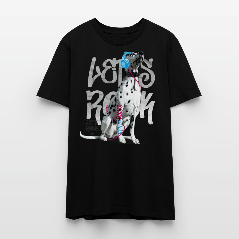 Boa Let’s Rock – Bio-Baumwollshirt - Schwarz