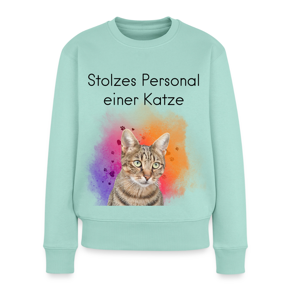 Pedro's Pullover Stolzes Personal einer Katze Black Edition - Mint 