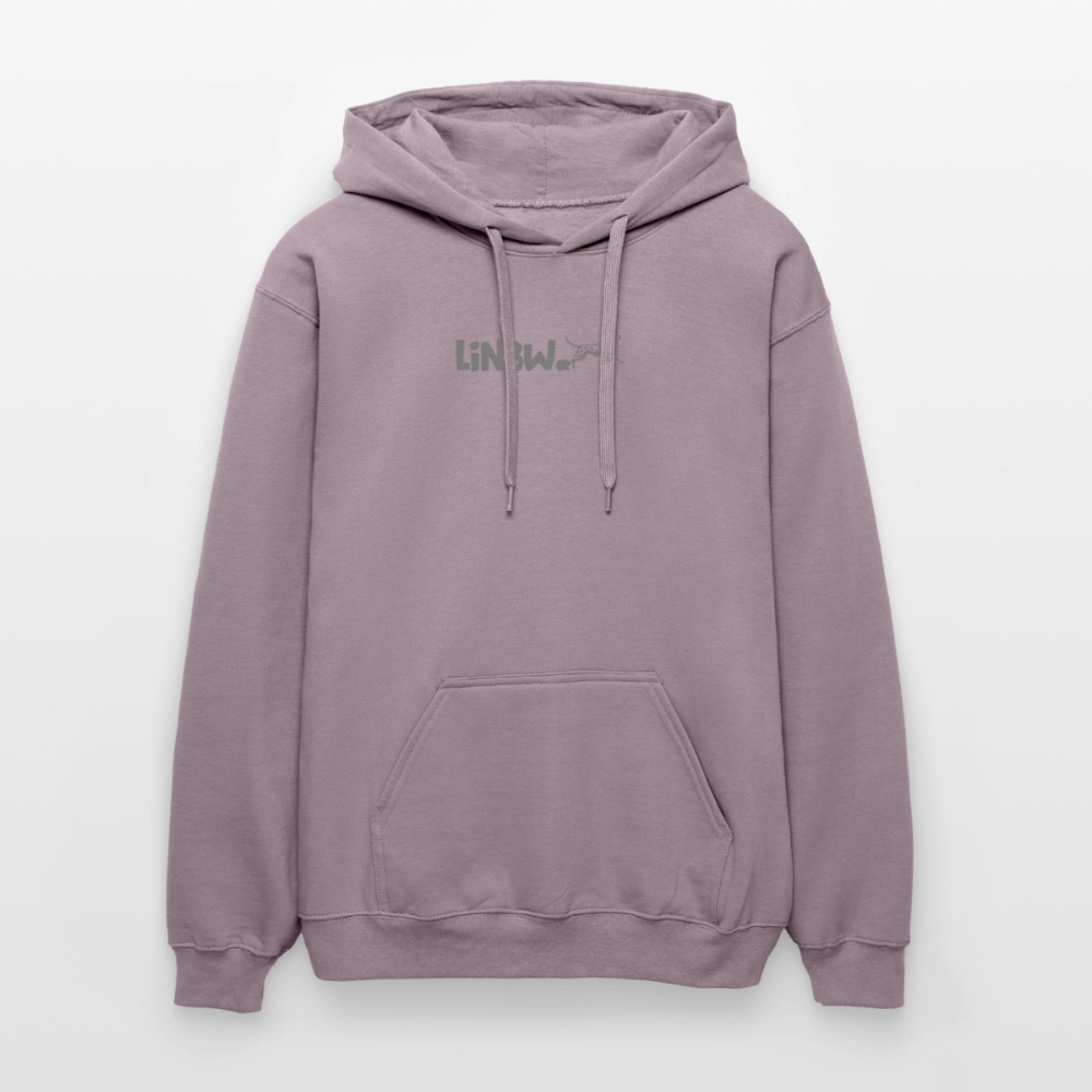 LiNBW. Crew Hoodie Grey Edition Life is not just black and white - Lilagrau 